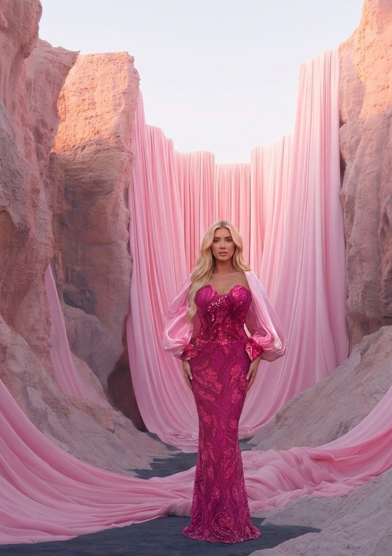 The Siren Swirl Gown