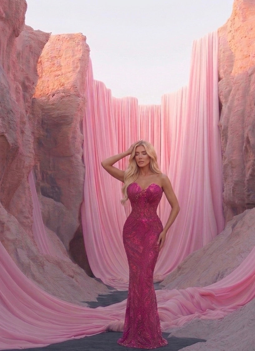 The Siren Swirl Gown